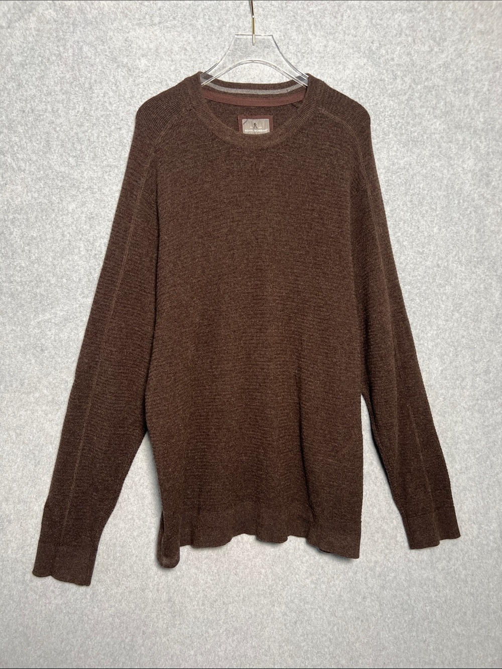 Royal Robbins Merino Wool Sweater Mens XXL Brown Crewneck Outdoor Hiking Casual